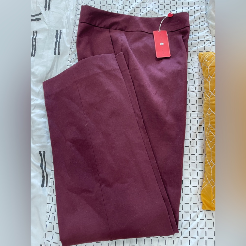 Burgundy/wine colored Slacks